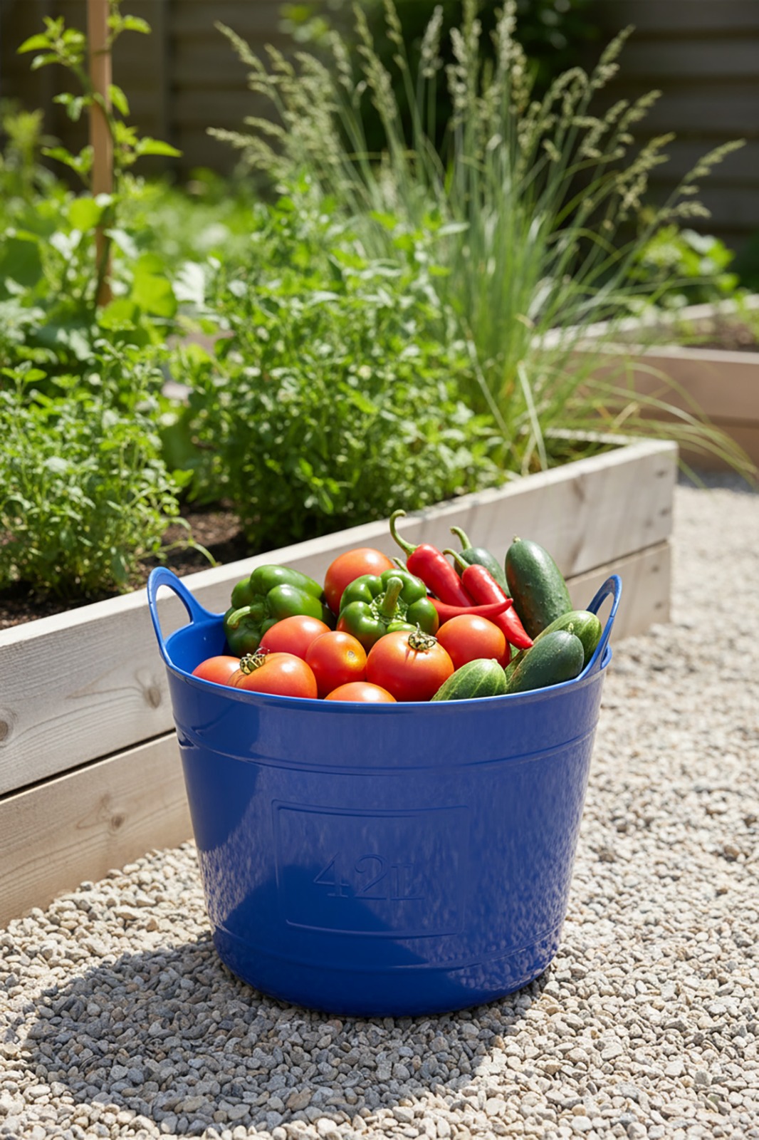 Sebze meyve toplama bahçeden