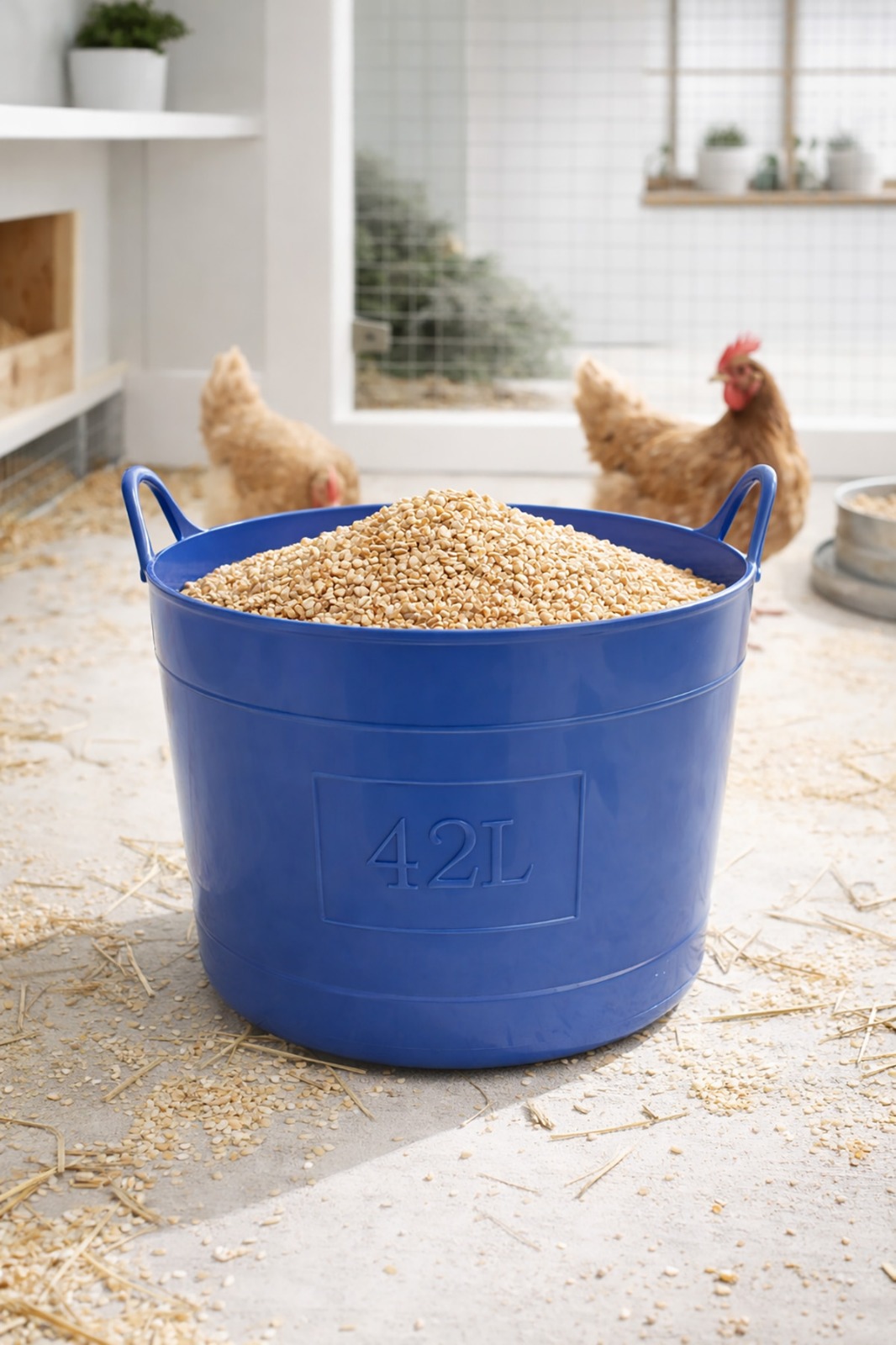 Mısır tahıl yem sepeti